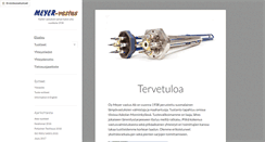 Desktop Screenshot of meyervastus.fi